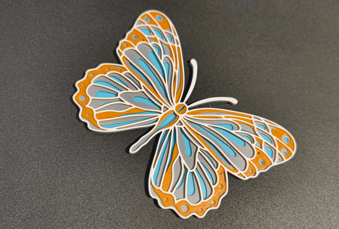 3d printed gifts_9_customizable butterfly